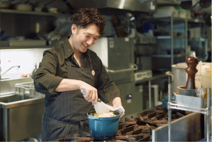 ルクルーゼ キッチン